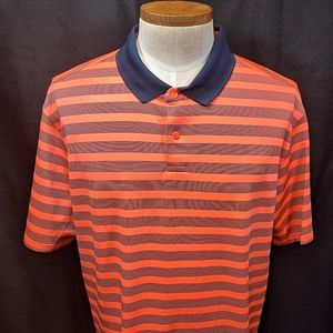 Under Armour Heat Gear Striped Polo Shirt